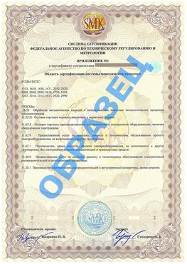 Приложение 1 Сальск Сертификат ГОСТ РВ 0015-002